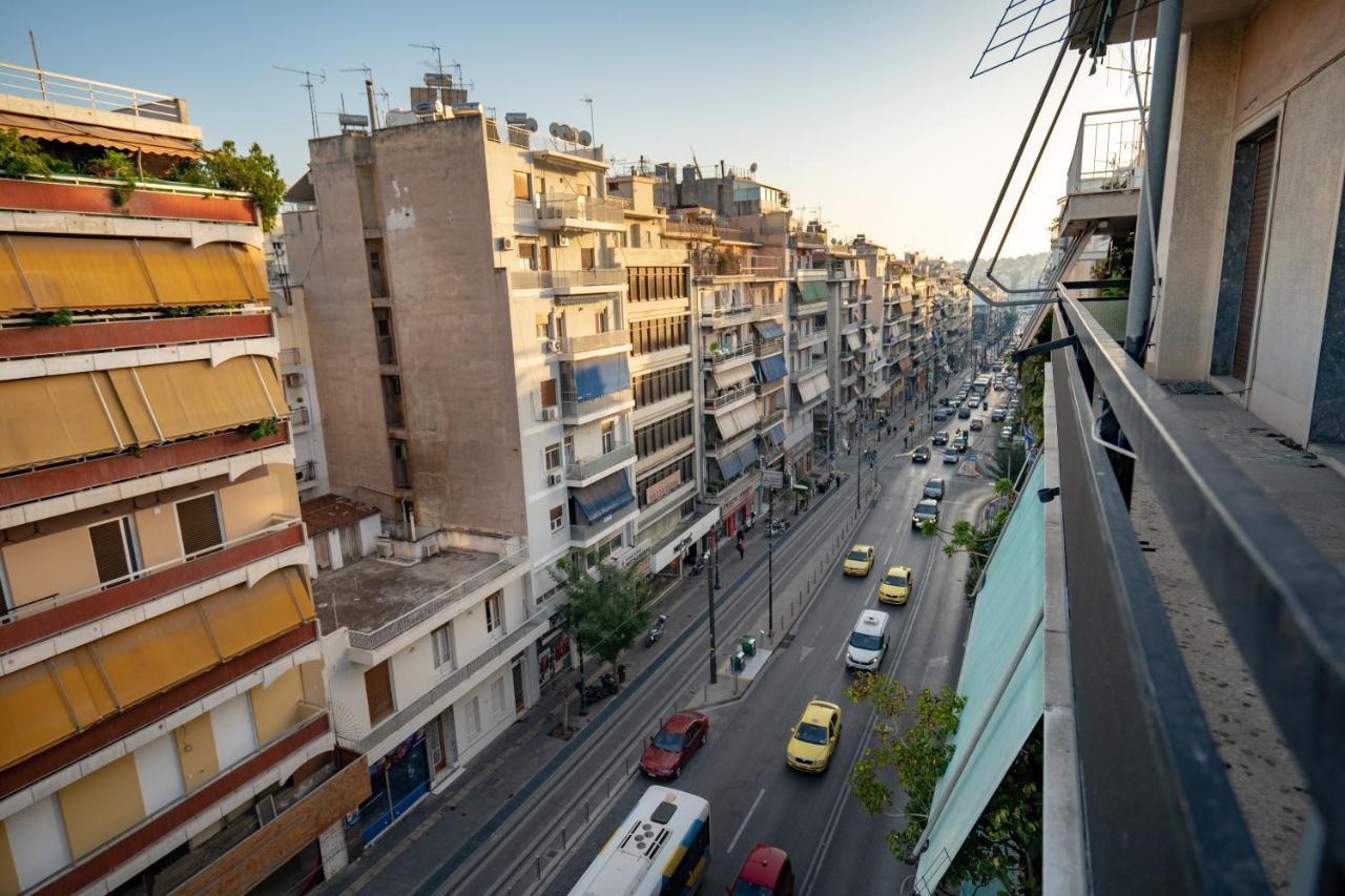 Dimotiko Theatro Metro St. 1 Bedroom 4 Pers. Flat Piraeus Exterior photo